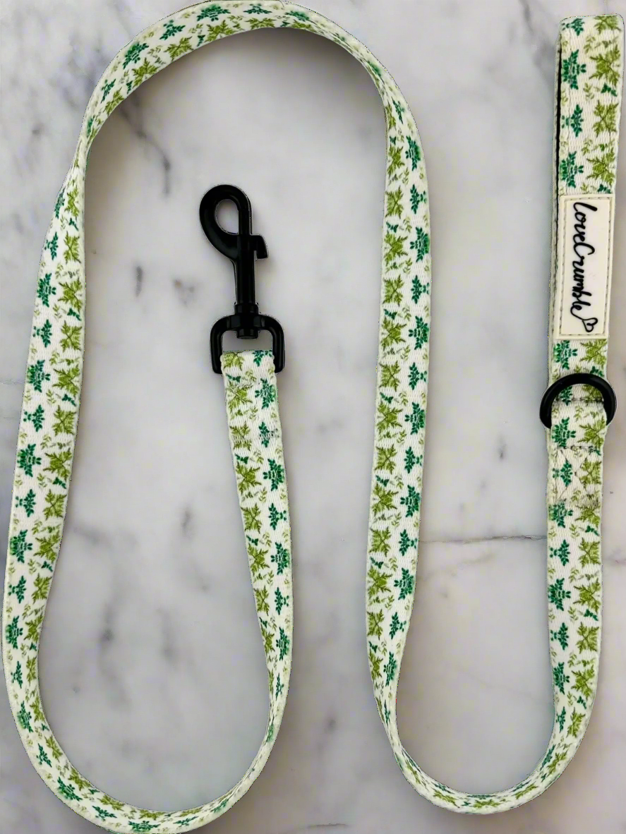 Botanical Garden Set - Dog Harness, Collar & Lead