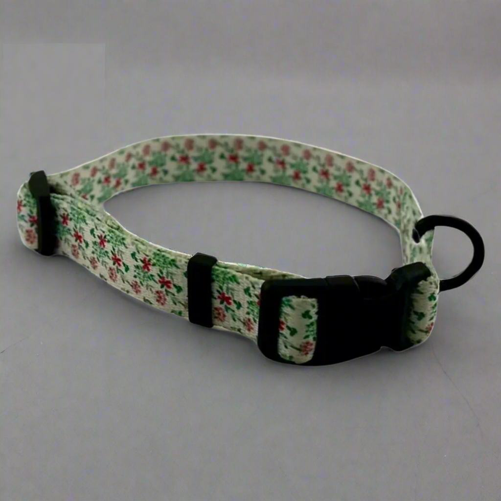 Spring Meadow Dog Collar & Lead Set