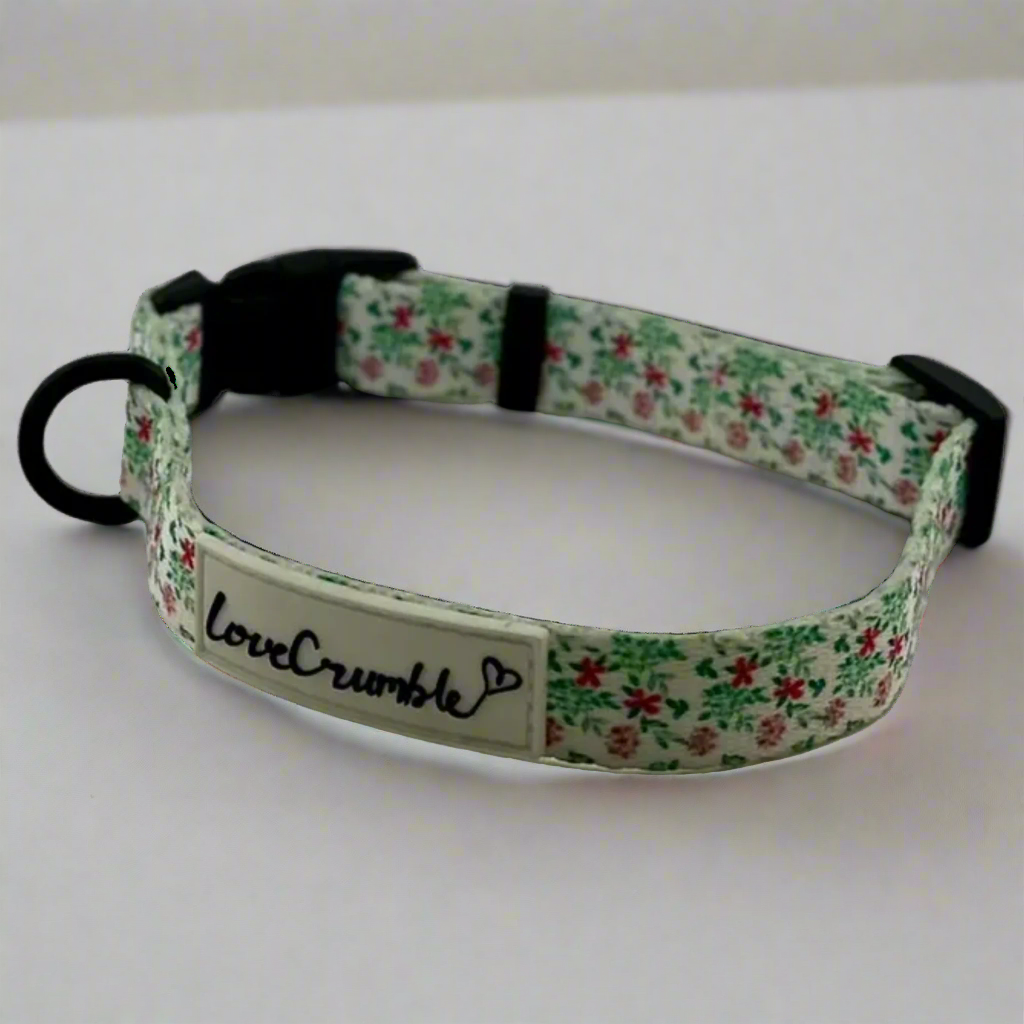 Spring Meadow Set - Dog Harness, Collar & Lead