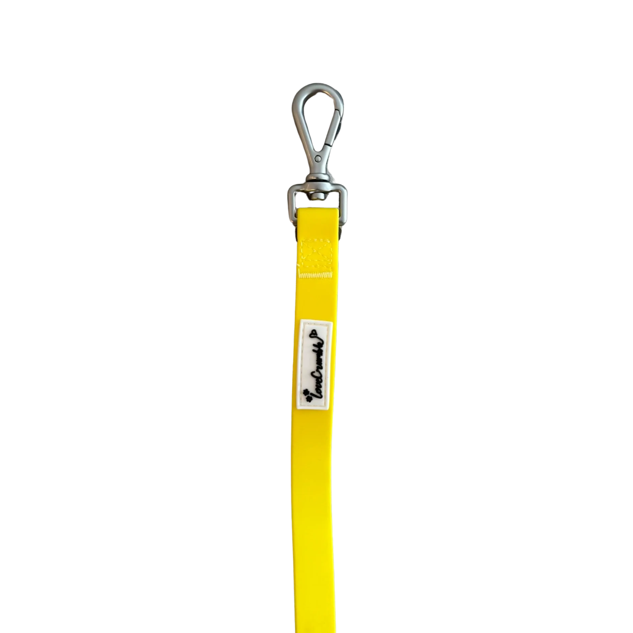 Biothane Wipe Clean Dog Lead & Collar - Macaron Yellow