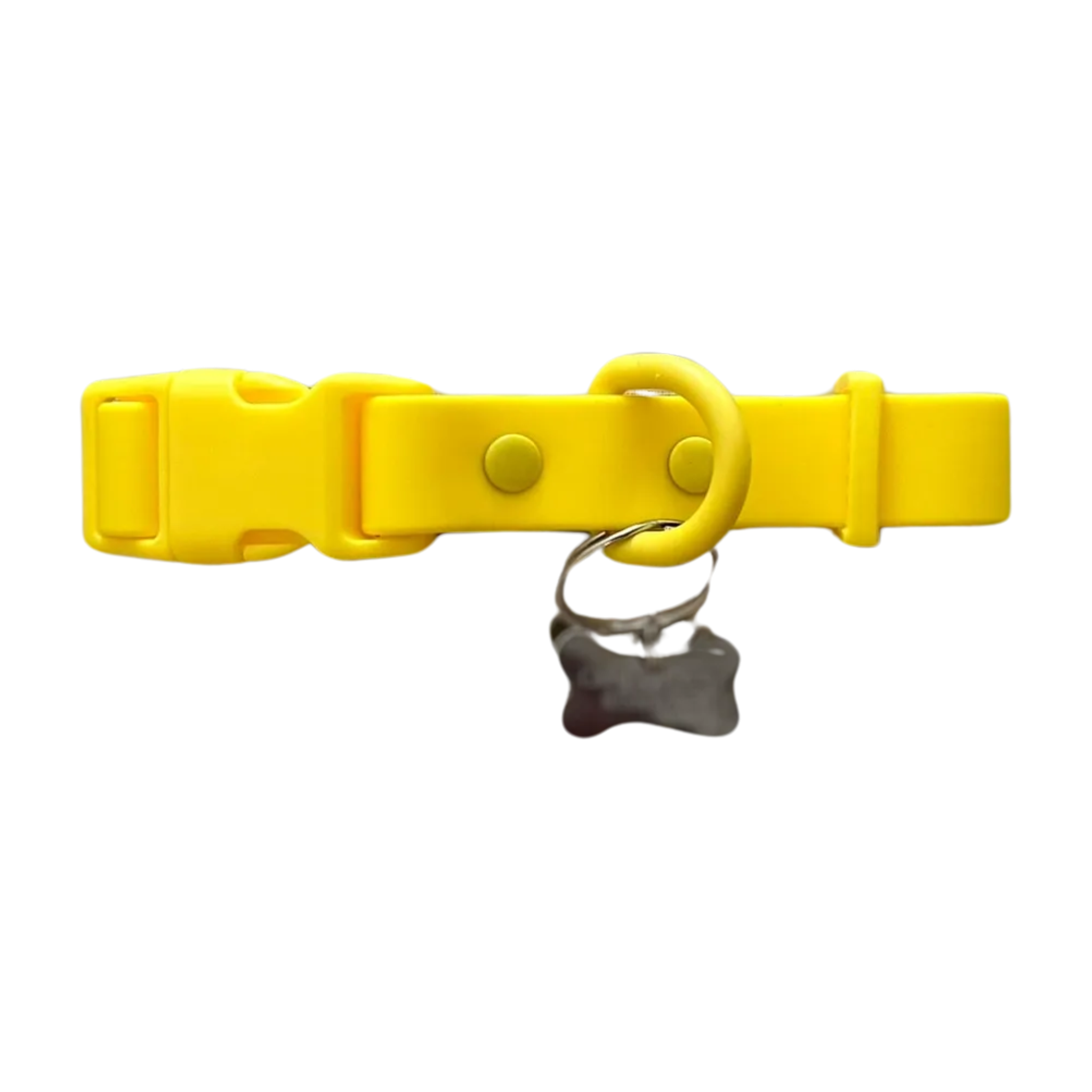 Biothane Wipe Clean Dog Lead & Collar - Macaron Yellow