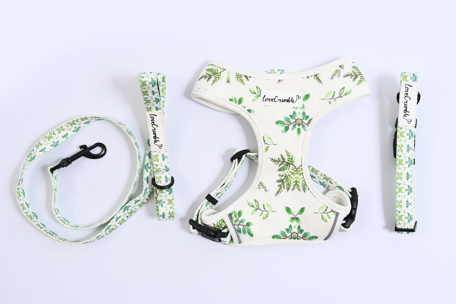 Botanical Garden Collar &amp; Lead Set